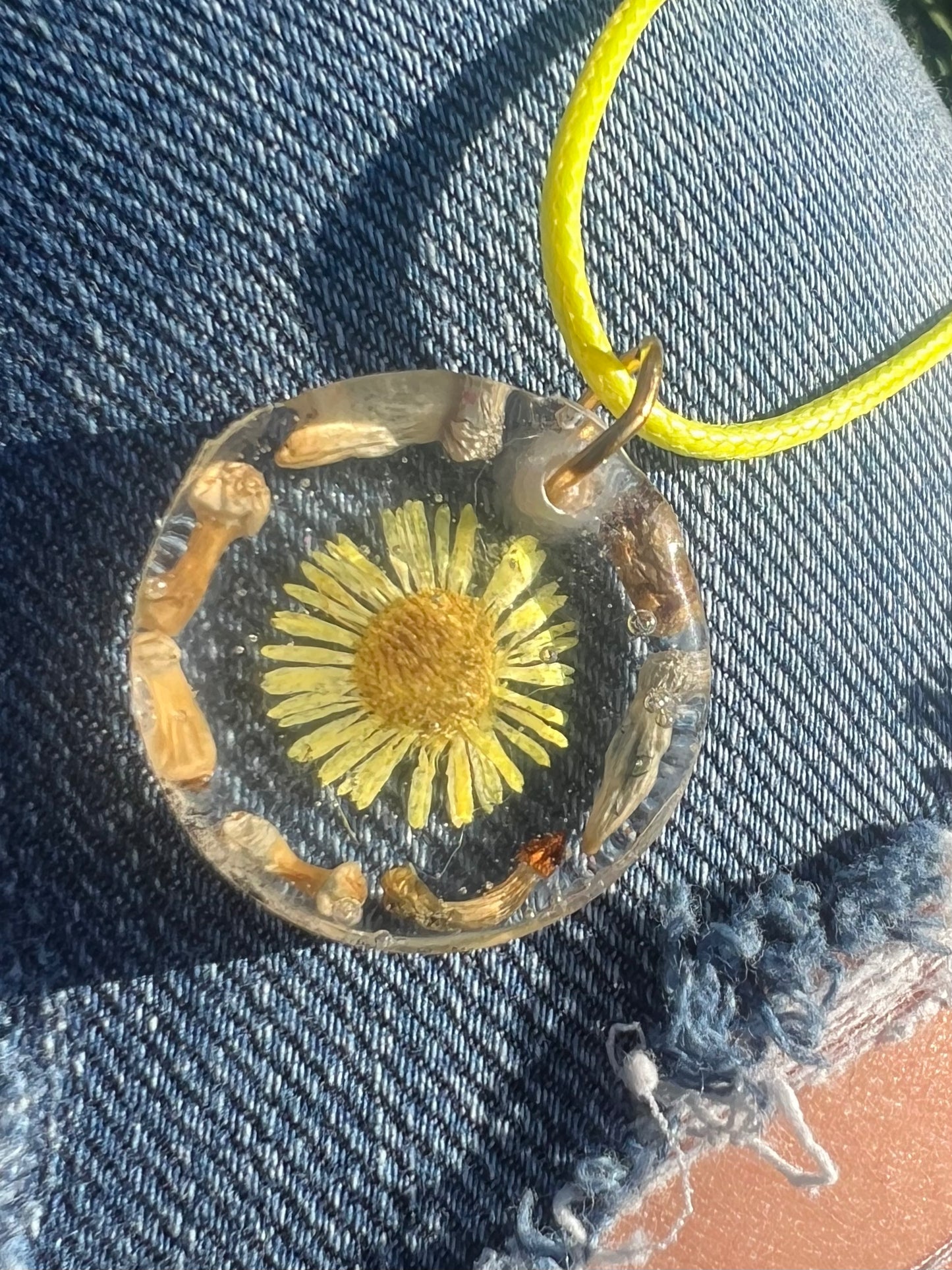 Necklace: 7 Mushy Pendant