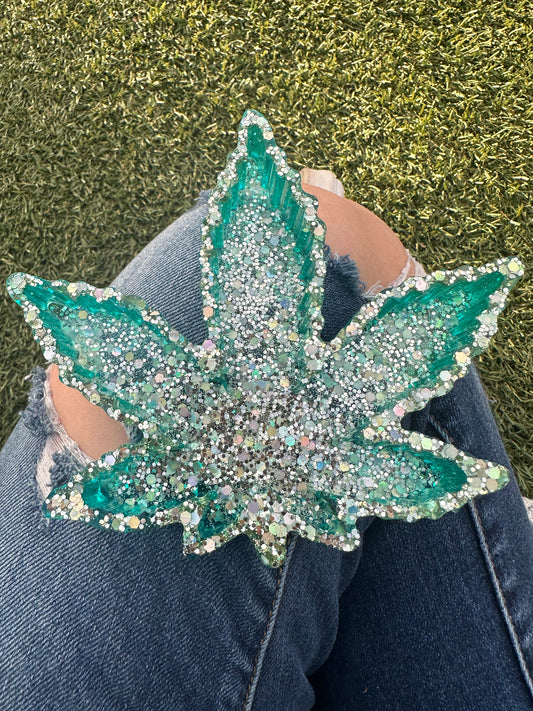 Leaf Glitter Ashtray